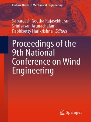 cover image of Proceedings of the 9th National Conference on Wind Engineering